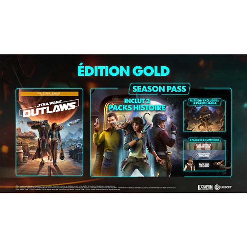 Star Wars Outlaws Gold Edition (Switch 2)