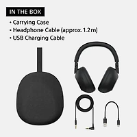 Sony WH-1000XM6 Over-Ear Noise Cancelling Bluetooth Headphones - Black