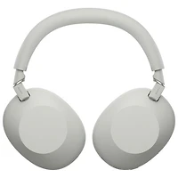 Casque d'écoute Bluetooth à suppression du bruit WH-1000XM6 de Sony - Argenté