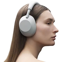 Casque d'écoute Bluetooth à suppression du bruit WH-1000XM6 de Sony - Argenté