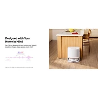 Aspirateur robot à vadrouille avec connectivité Wi-Fi Freo Z10 de Narwal avec ensemble de vadrouille en prime - Blanc