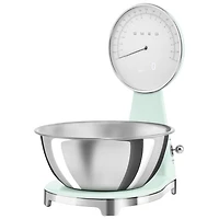Balance de cuisine analogique/numérique de Smeg - Vert pastel