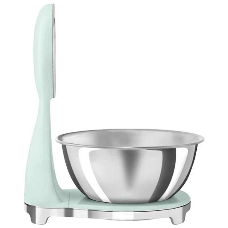 Balance de cuisine analogique/numérique de Smeg - Vert pastel