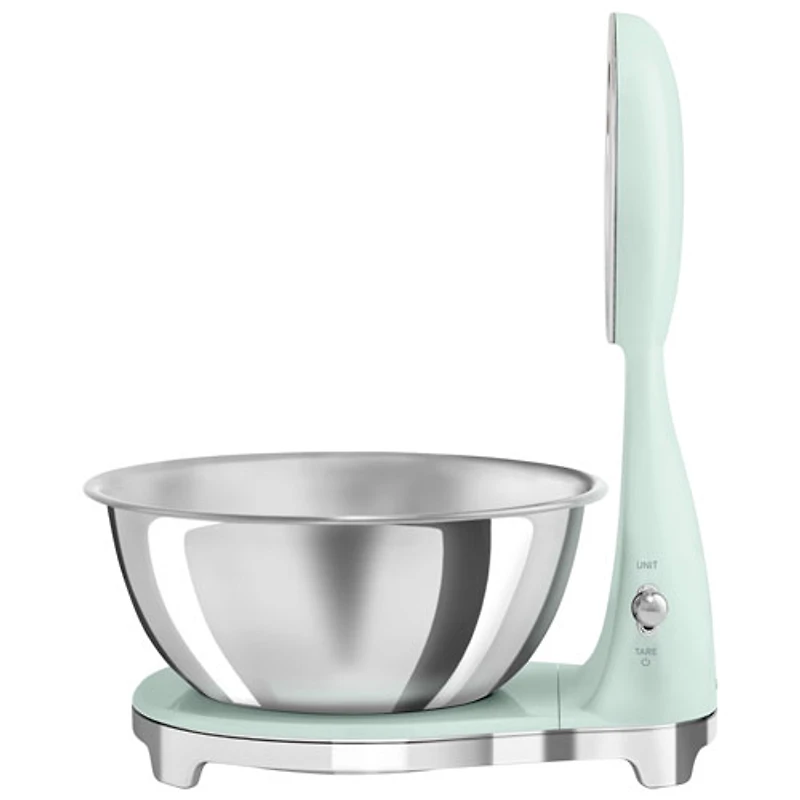Balance de cuisine analogique/numérique de Smeg - Vert pastel