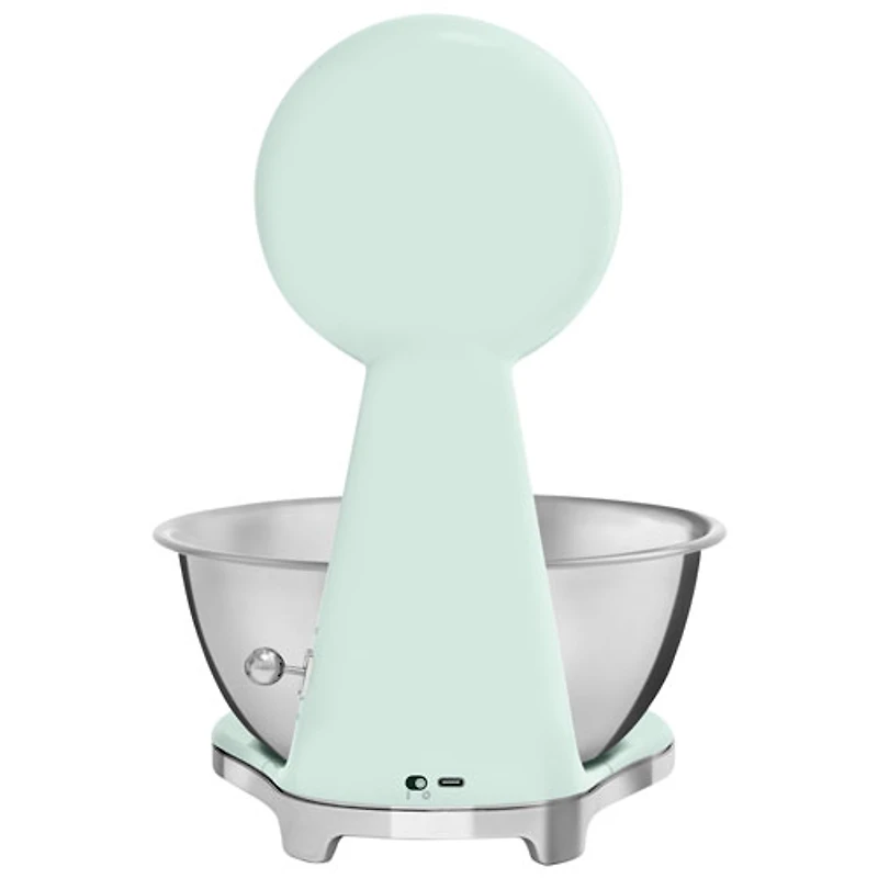 Balance de cuisine analogique/numérique de Smeg - Vert pastel