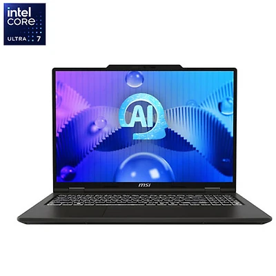 Portable Venture 16 AI de 16 po de MSI - Gris (Core Ultra 7 - 155H d'Intel/RAM 16 Go/SSD 1 To/Windows 11)
