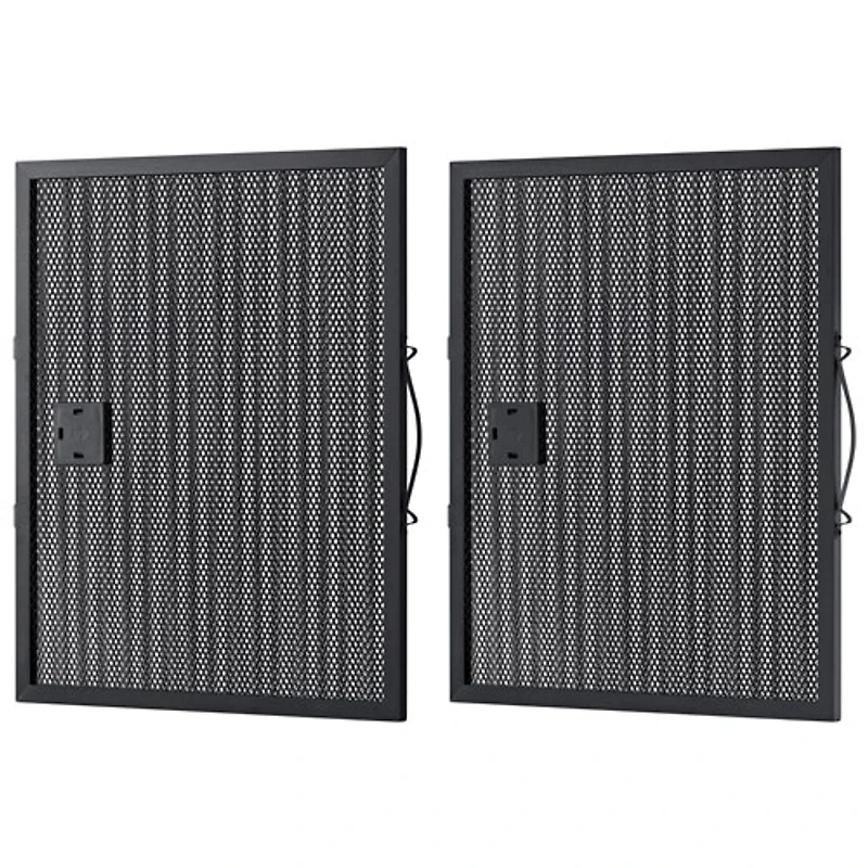 Four à micro-ondes à hotte intégrée de Samsung - 1,1 pi³ - Acier inoxydable noir