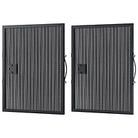 Four à micro-ondes à hotte intégrée de Samsung - 1,1 pi³ - Acier inoxydable noir