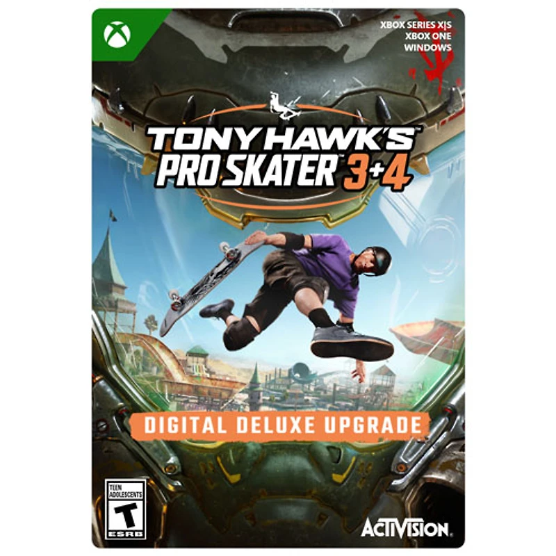 Tony Hawk's Pro Skater 3 + 4 Digital Deluxe Upgrade (Xbox Series X|S / Xbox One / Windows) - Digital Download