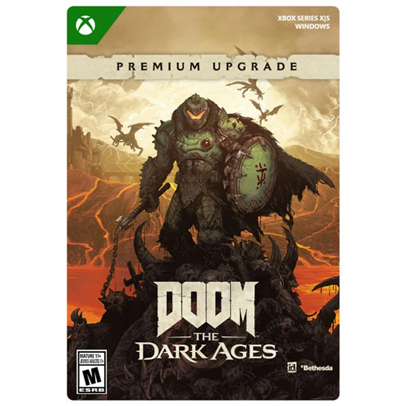 Doom: The Dark Ages Édition Premium Upgrade (Xbox Series X|S / Windows) - Téléchargement numérique