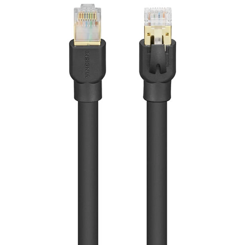 Câble Ethernet Cat8 de 1,8 m (6 pi) d'Insignia - Noir - Exclusivité de Best Buy