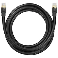 Câble Ethernet Cat8 de 3 m (10 pi) d'Insignia - Noir - Exclusivité de Best Buy