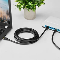 Câble Ethernet Cat8 de 3 m (10 pi) d'Insignia - Noir - Exclusivité de Best Buy