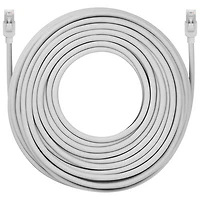 Câble Ethernet Cat 6A de 30 m (100 pi) d'Insignia - Gris - Exclusivité de Best Buy