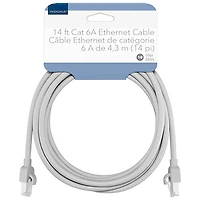 Câble Ethernet Cat 6A de 4,2 m (14 pi) d'Insignia - Gris - Exclusivité de Best Buy