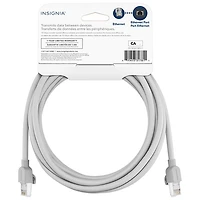 Câble Ethernet Cat 6A de 4,2 m (14 pi) d'Insignia - Gris - Exclusivité de Best Buy