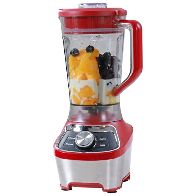 Kenmore 29.57L 1200-Watt Countertop Blender - Red/Silver