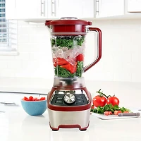 Mélangeur de comptoir 29,57 L 1200 W de Kenmore - Rouge/Argenté