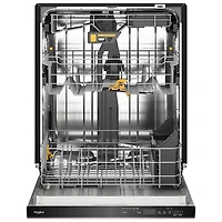 Whirlpool 24" 47dB Built-In Dishwasher w/ Stainless Tub & Third Rack (WDPS8024SZ) -Fingerprint Resistant Stainless