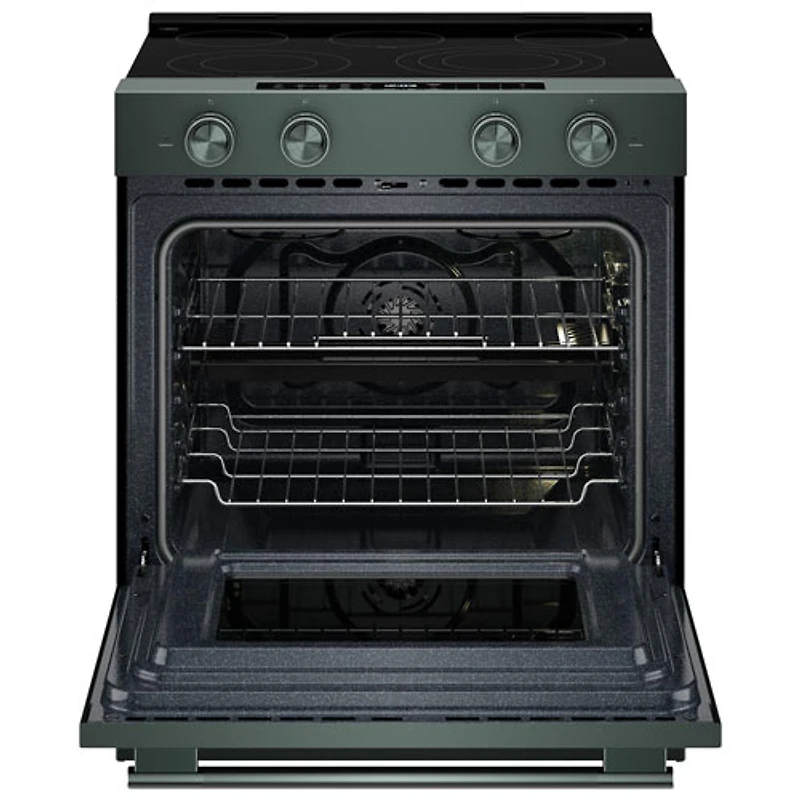 Cuisinière électrique encastrable à 5 éléments avec convection véritable et friture à air chaud 5,3 pi³ 30 po de KitchenAid (YKSES530SJP) - Genévrier