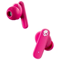 Écouteurs boutons 100 % sans fil à isolation sonore Smokin' Buds de Skullcandy - Rose