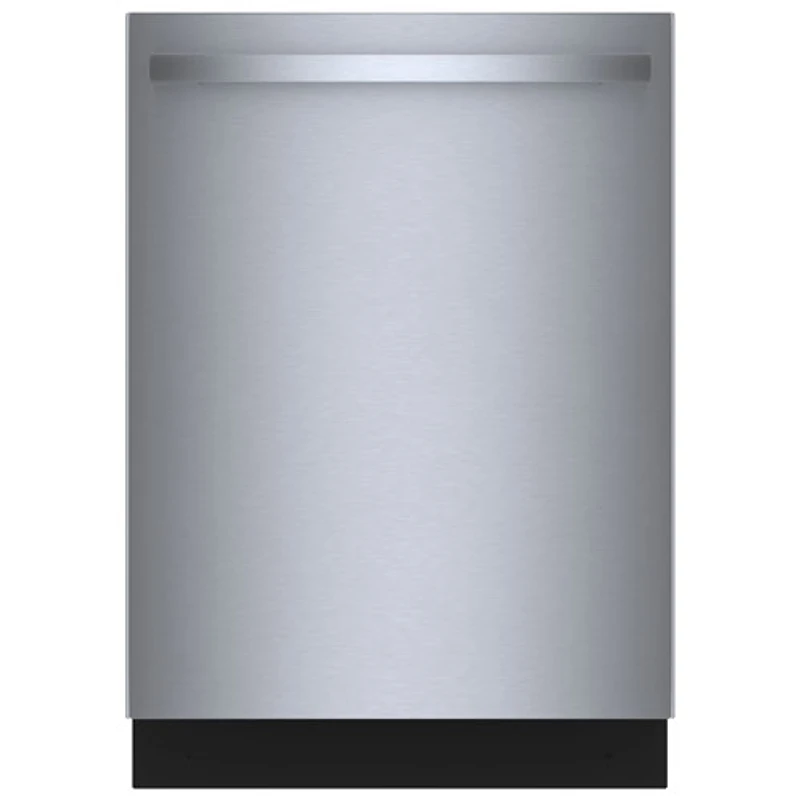 Bosch 800-Series 24" 42dB Built-In Dishwasher w/ Stainless Steel Tub & Third Rack (SHX78DM5N) - Stainless