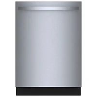 Bosch 800-Series 24" 42dB Built-In Dishwasher w/ Stainless Steel Tub & Third Rack (SHX78DM5N) - Stainless
