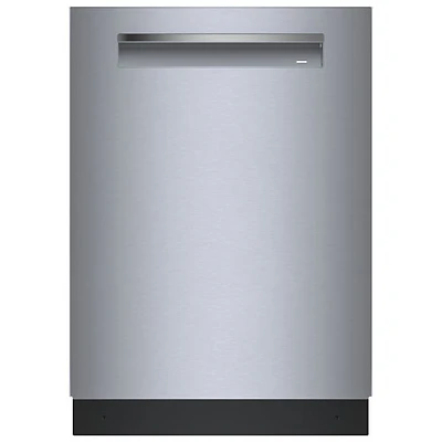 Lave-vaisselle encastrable 24 po 42 dB, cuve inox et 3e panier série 800 de Bosch (SHP78DM5N) - Inox