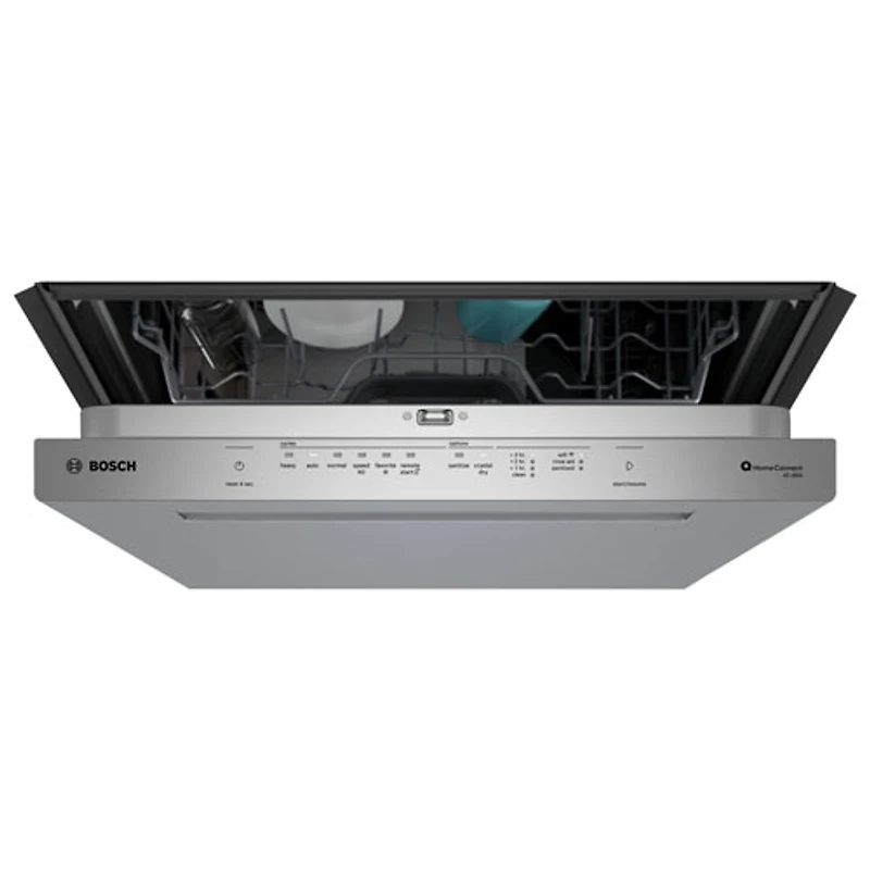 Bosch 800-Series 24" 42dB Built-In Dishwasher w/ Stainless Steel Tub & Third Rack (SHP78DM5N) - Stainless