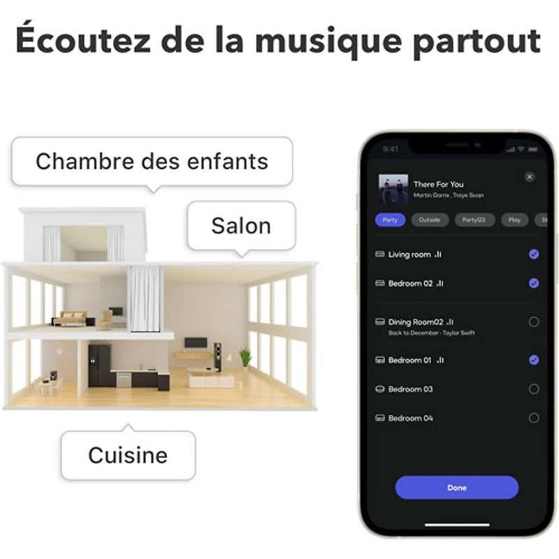 Mini diffuseur audio de WiiM