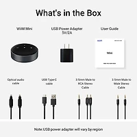 Mini diffuseur audio de WiiM