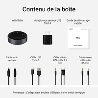 Mini diffuseur audio de WiiM