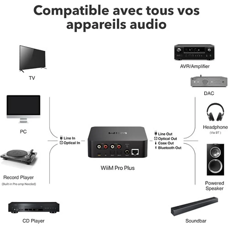 Wiim Pro Plus Audio Streamer