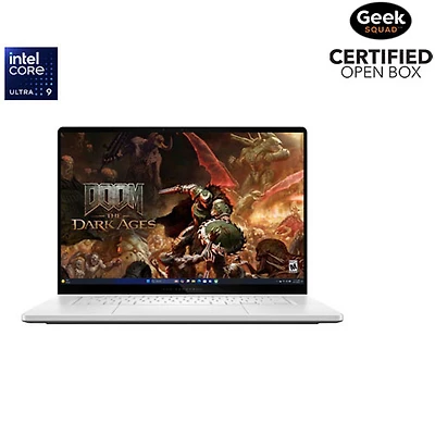 Open Box - ASUS ROG Zephyrus G16 16" Gaming Laptop (Intel Core Ultra 9 285H /64GB RAM/2TB SSD/RTX 5080)