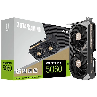 ZOTAC Gaming GeForce RTX 5060 AMP 8GB GDDR7 Video Card