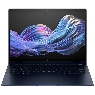 Portable à écran tactile de 14 po EliteBook X Flip G1i de HP - Bleu atmosphérique (Core Ultra 7 d'Intel/RAM 32 Go/SSD 1 To)