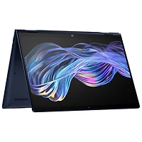 Portable à écran tactile de 14 po EliteBook X Flip G1i de HP - Bleu atmosphérique (Core Ultra 7 d'Intel/RAM 32 Go/SSD 1 To)