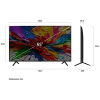 Téléviseur intelligent mini-DEL HDR UHD 4K QNED evo AI QNED92 de 65 po série QNED92 de LG (65QNED92AUA) - 2025