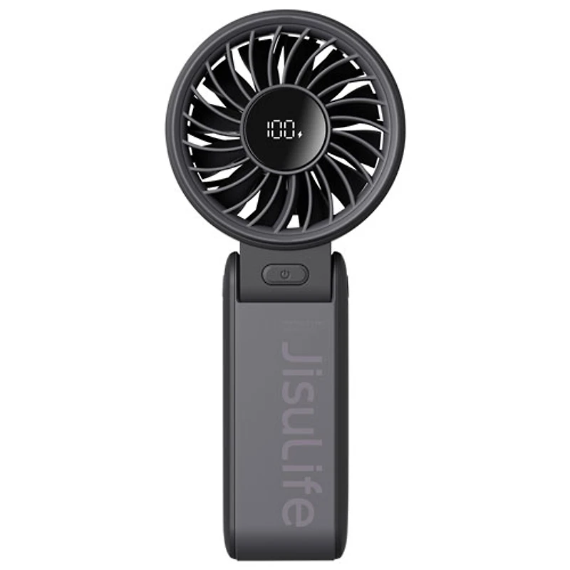 JisuLife Life7 Rechargeable Handheld Fan - Black