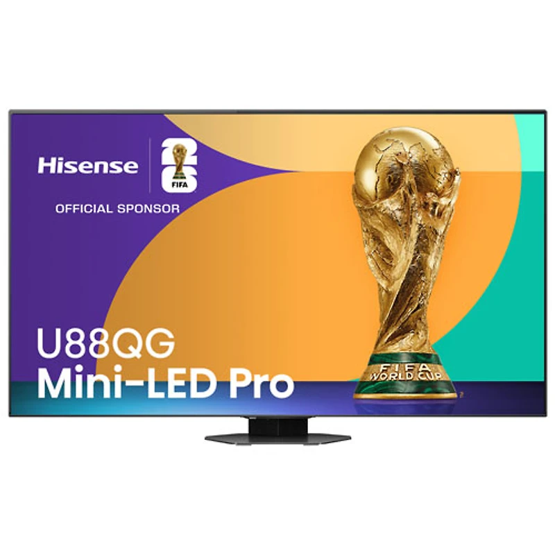 Hisense 55" U88QG Series 4K UHD HDR Mini-LED QLED Pro Smart Google TV (55U88QG) - 2025