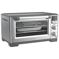 Four grille-pain à convection avec friture à air chaud de Lotus - Acier inoxydable