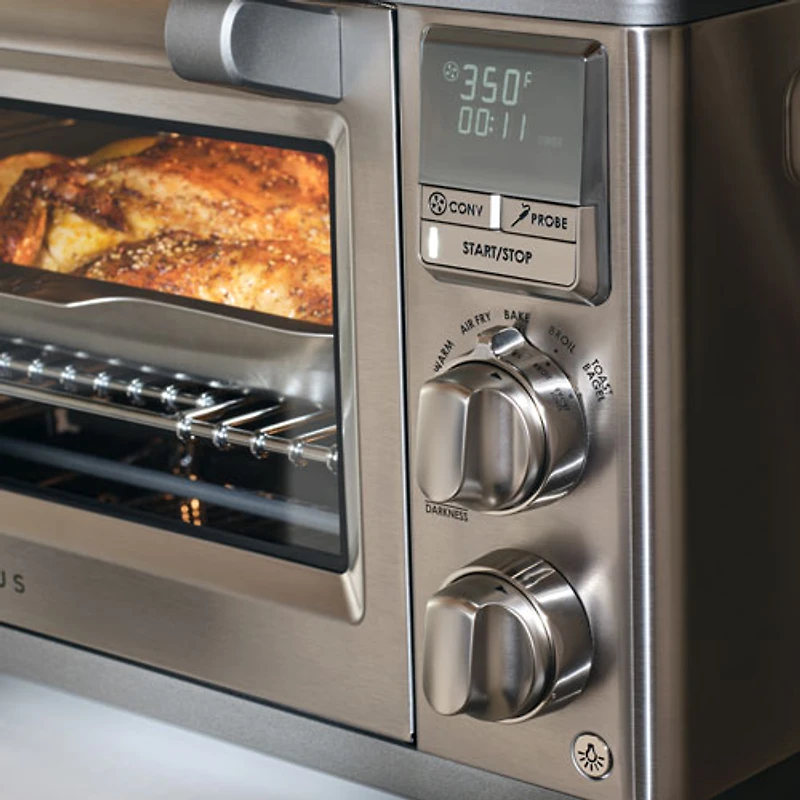 Four grille-pain à convection avec friture à air chaud de Lotus - Acier inoxydable