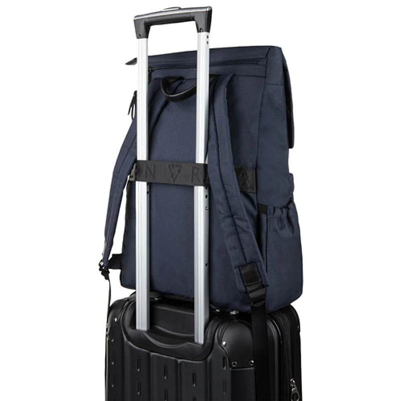 Sac à dos pour portable de 15,6 po Reborn de Bugatti - Bleu marine