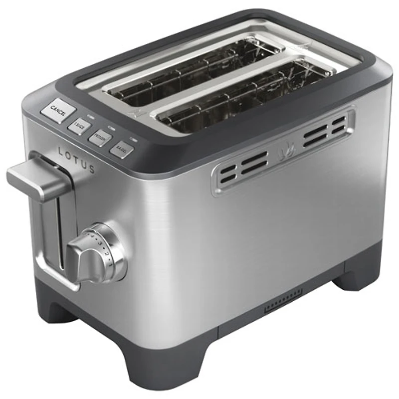 Grille-pain de Lotus - 2 tranches - Acier inoxydable