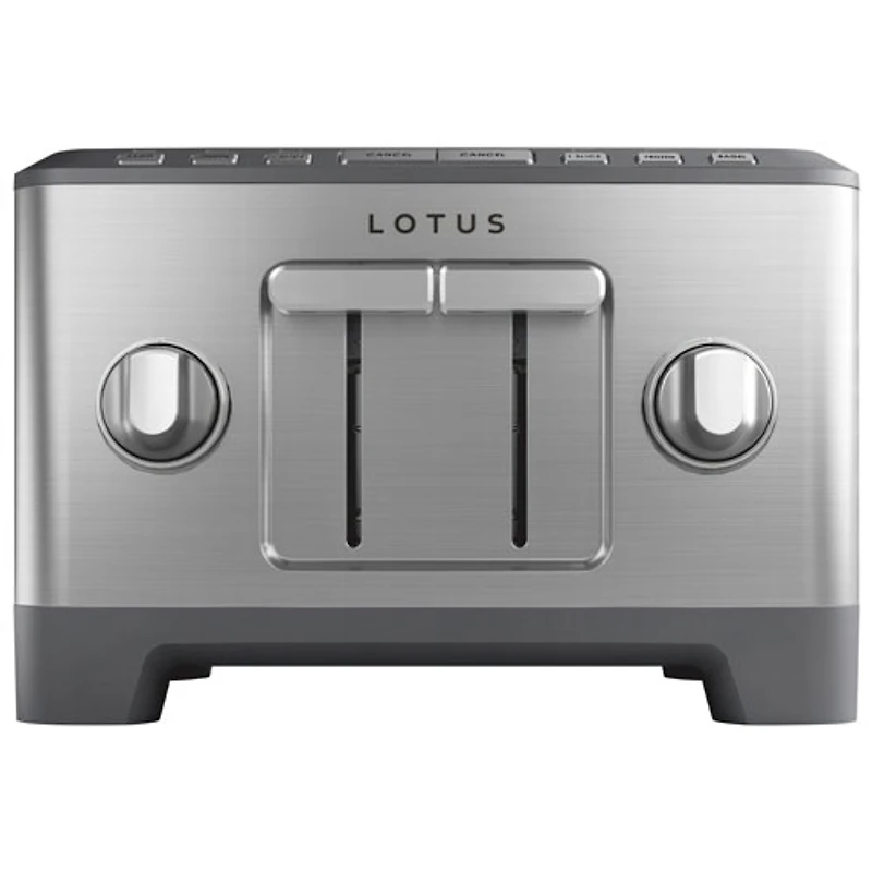 Grille-pain de Lotus - 4 tranches - Acier inoxydable
