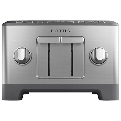 Grille-pain de Lotus - 4 tranches - Acier inoxydable
