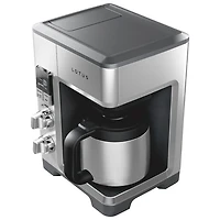 Cafetière à filtre de Lotus - 10 tasses - Acier inoxydable