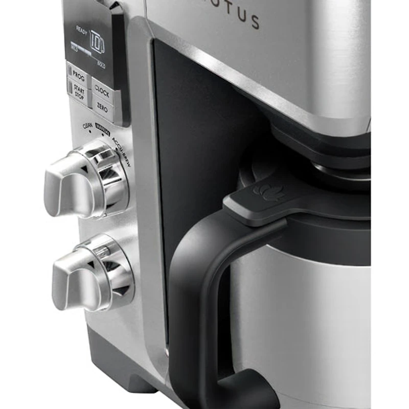 Cafetière à filtre de Lotus - 10 tasses - Acier inoxydable
