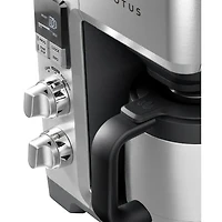 Cafetière à filtre de Lotus - 10 tasses - Acier inoxydable