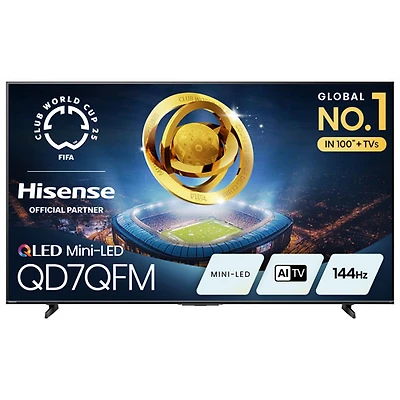 Hisense 75" QD7QFM Series 4K UHD HDR Mini-LED Smart Fire TV (75QD7QFM) - 2025